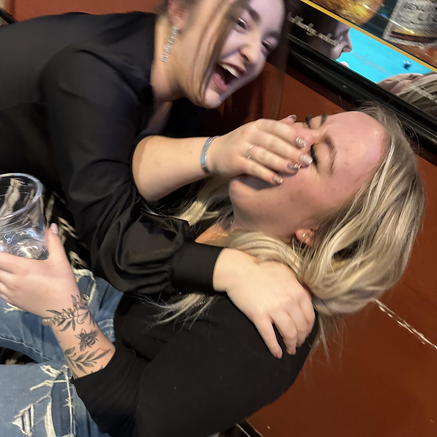 Sisters being sisters