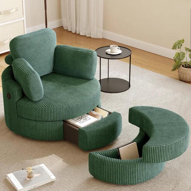 Reading/Scrolling Nook Swivel Chair