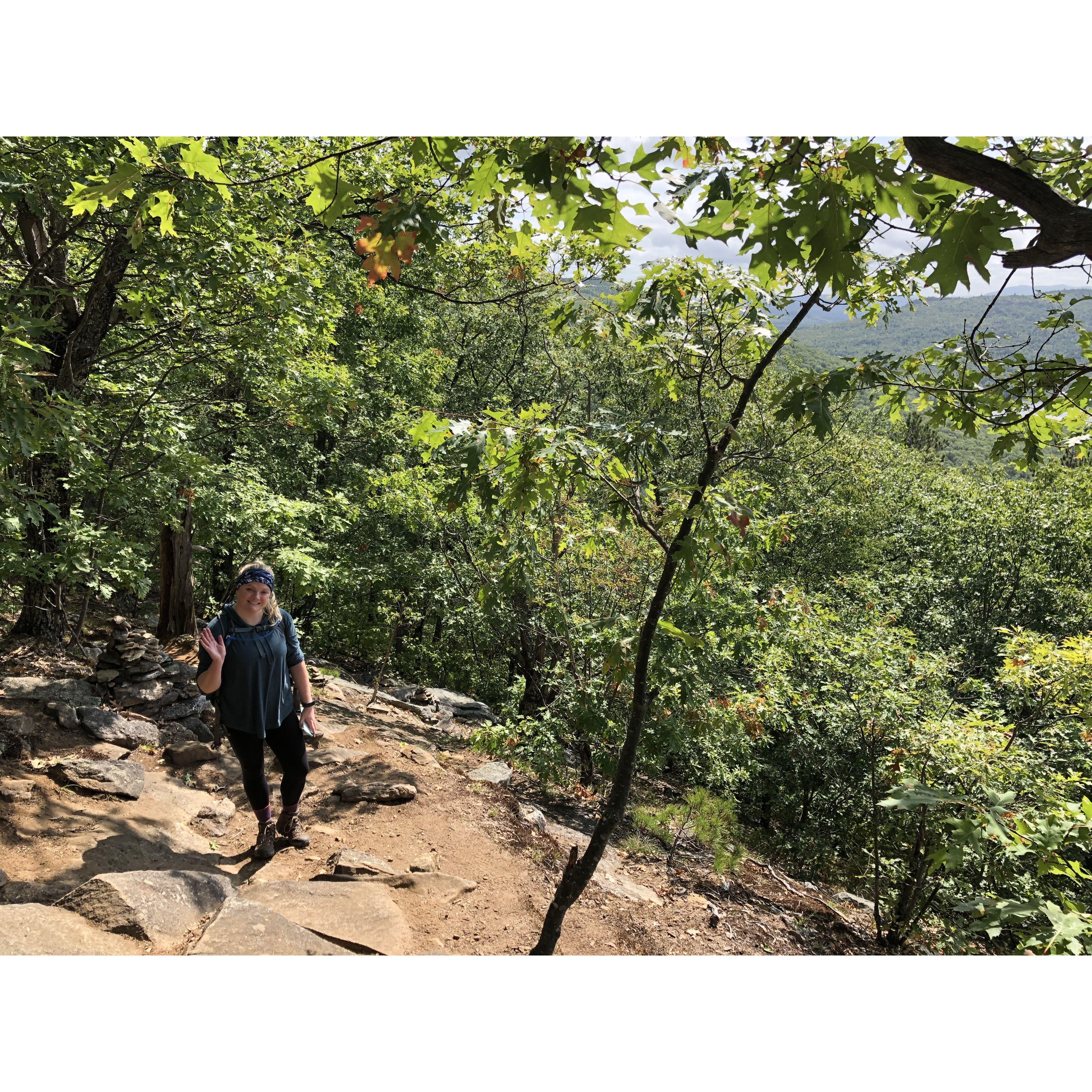 Hiking at Rattlesnake Pool 2020