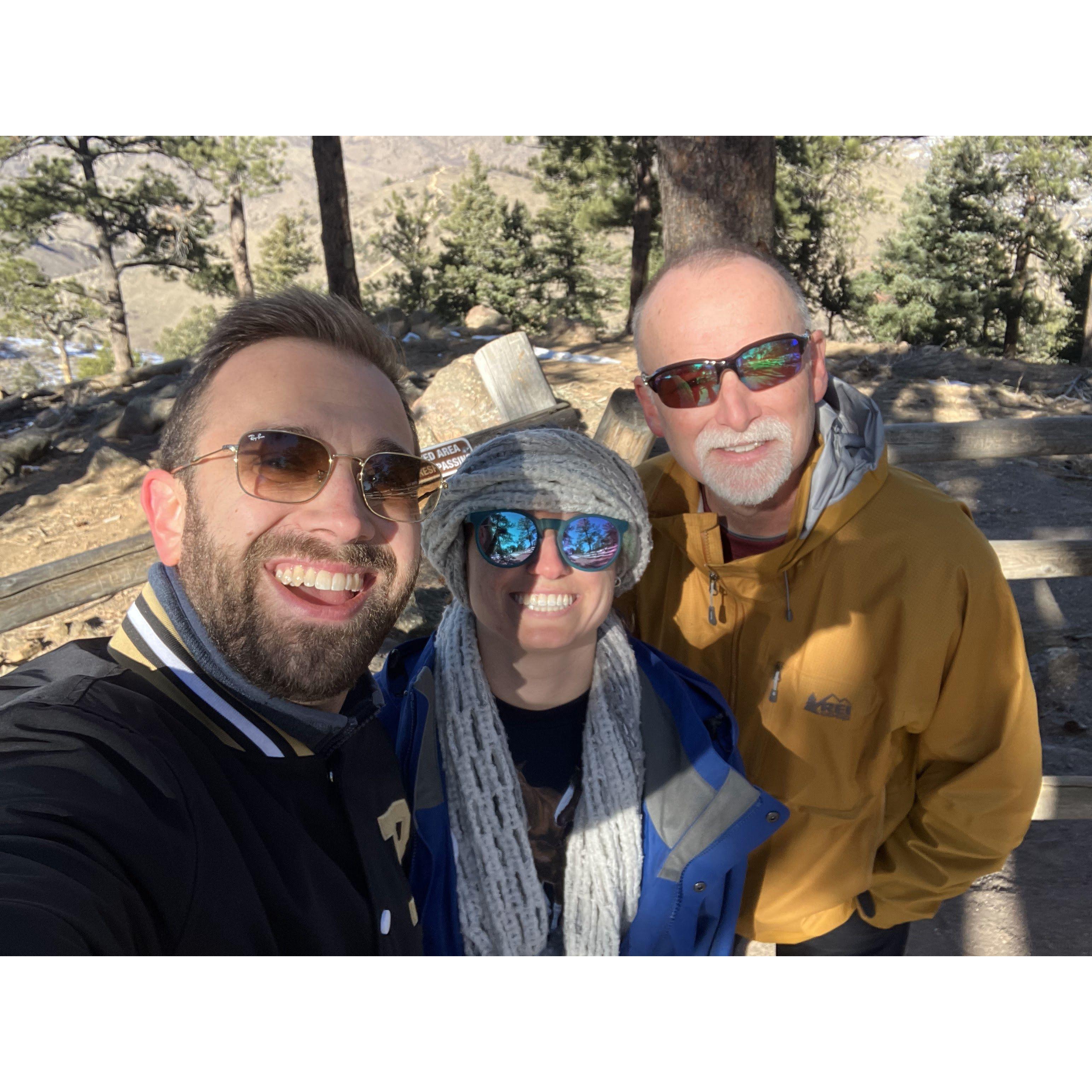 Little did I know, Ethan asked for my dad's blessing on this trip.