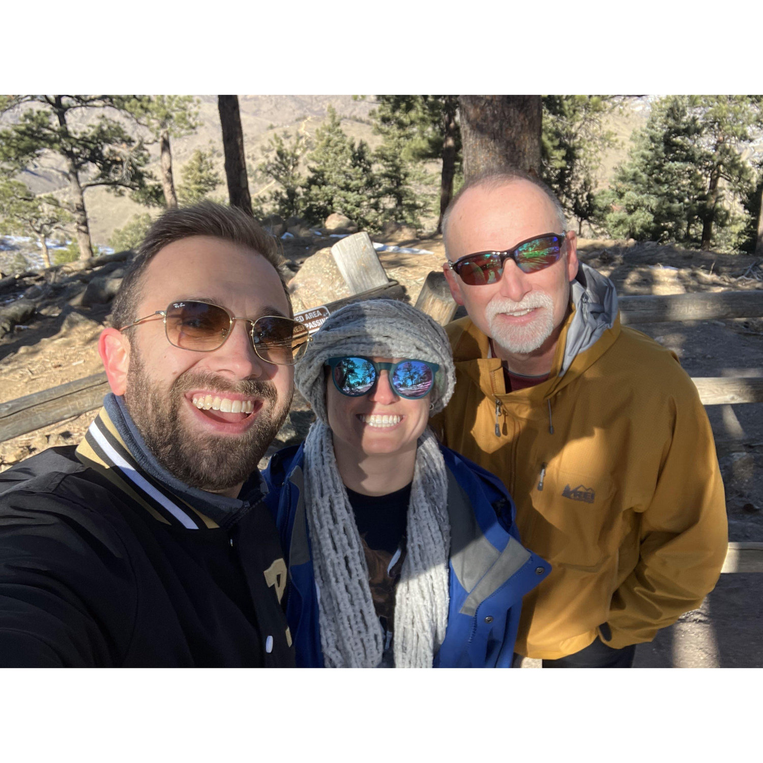 Little did I know, Ethan asked for my dad's blessing on this trip.