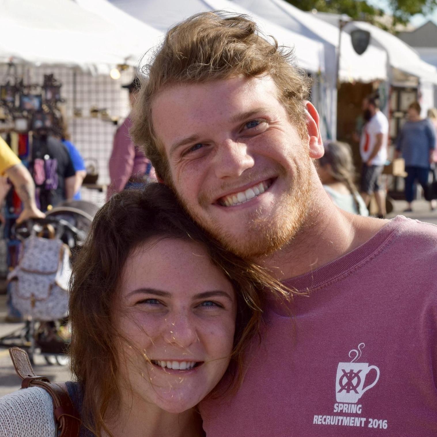 When Seth asked Lauren on our first date!