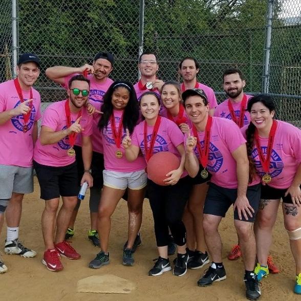 How we met - Kickball -
March 2019