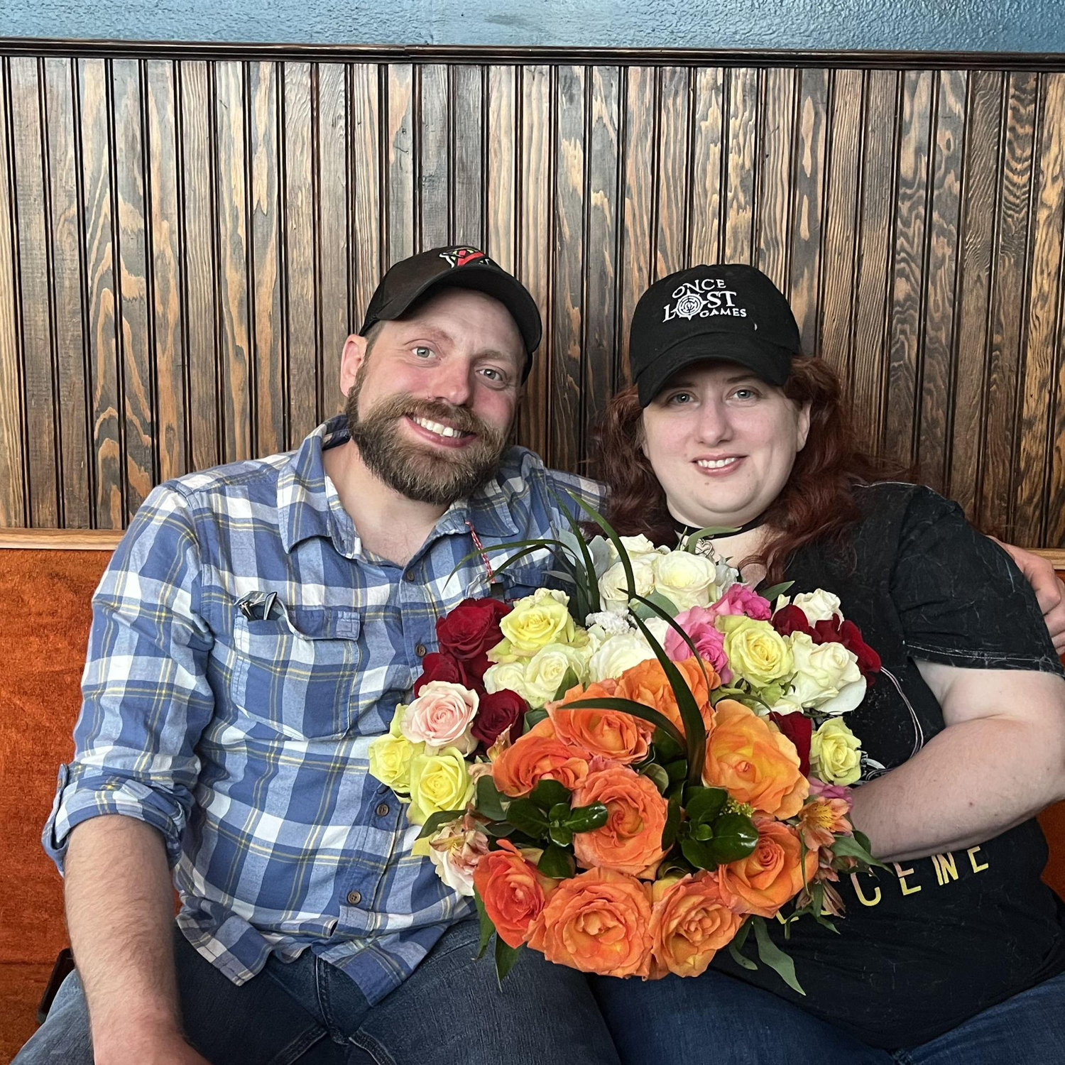 Taken at the Baldwin Saloon after James proposed.