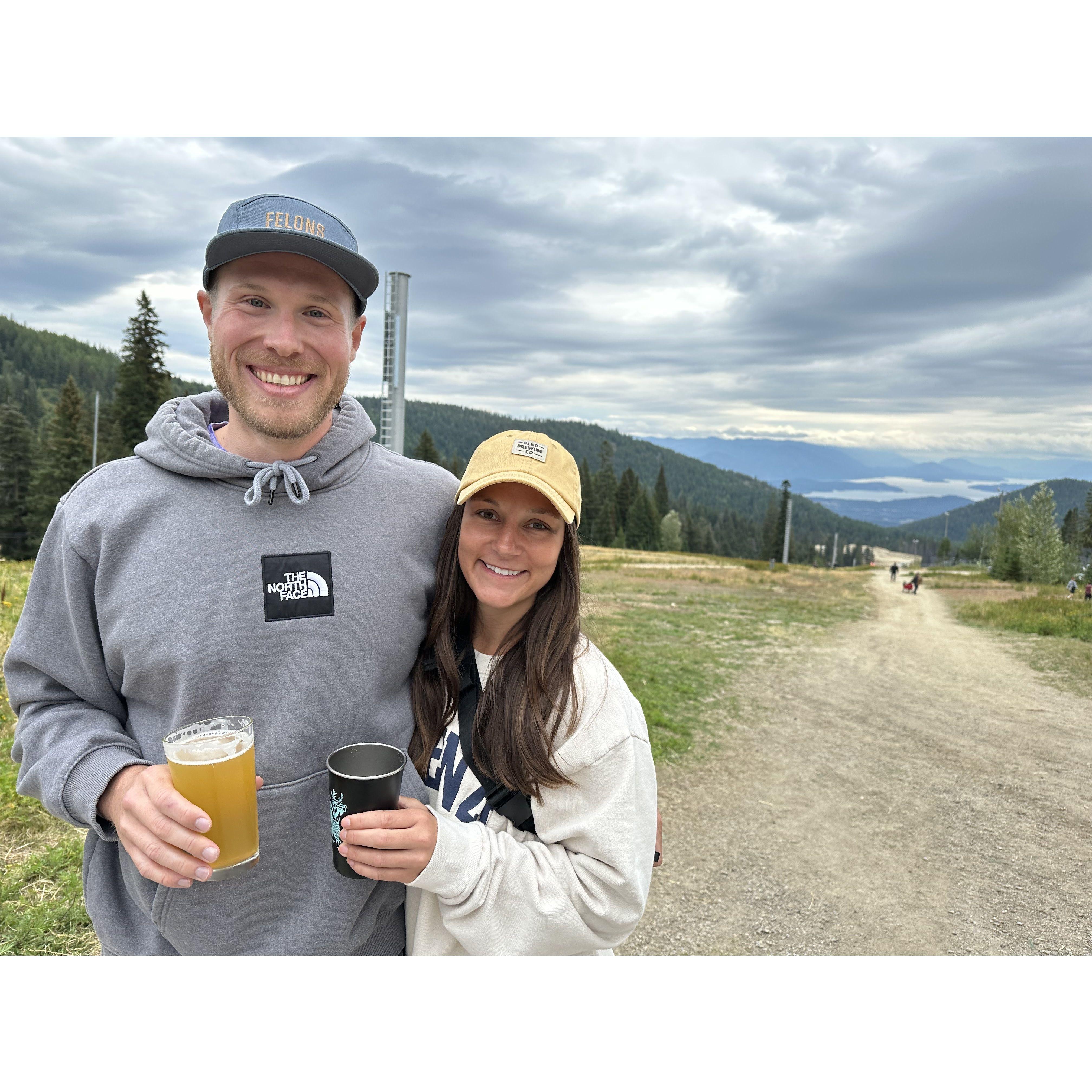 Up at Schweitzer Fall Fest
