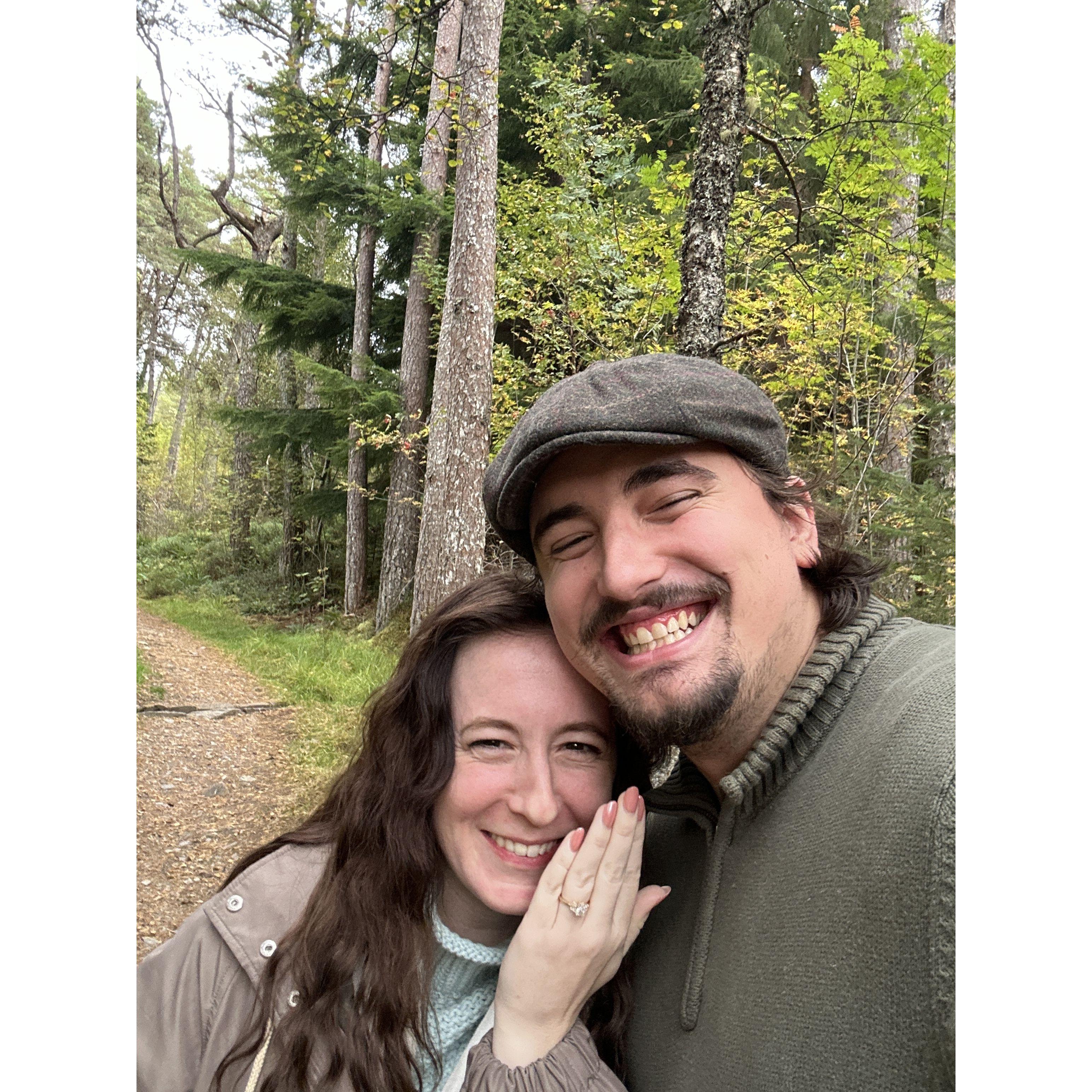 Newly engaged!