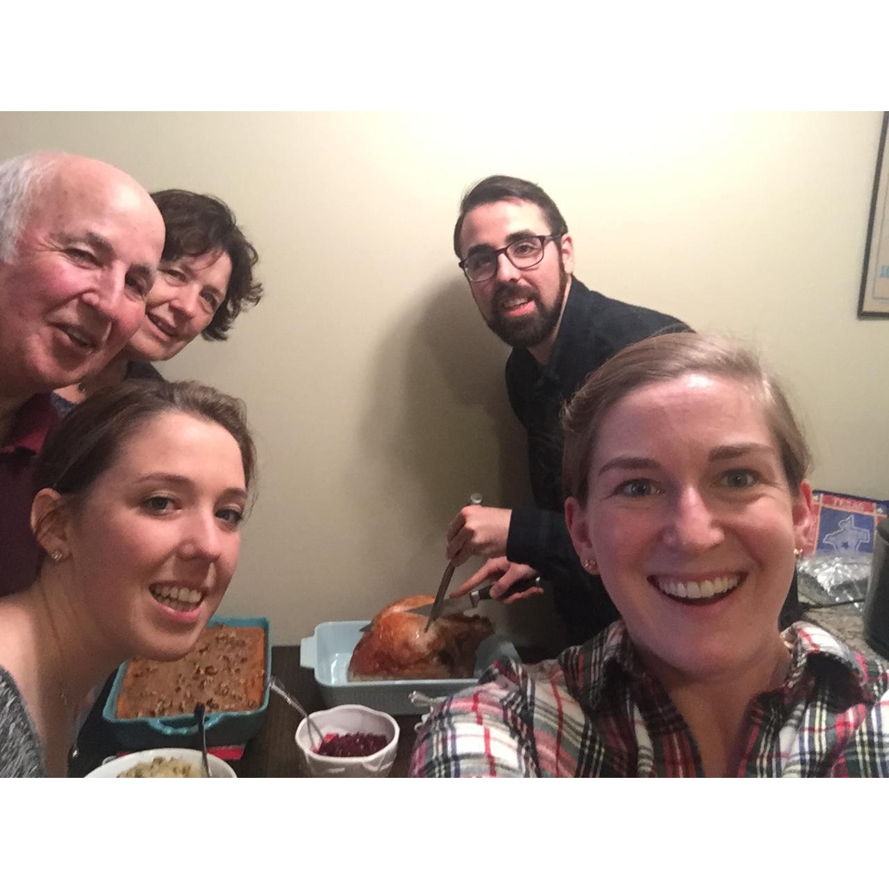 Brette + Phil hosted their first full-blown Thanksgiving this year for Phil's family in Nashville