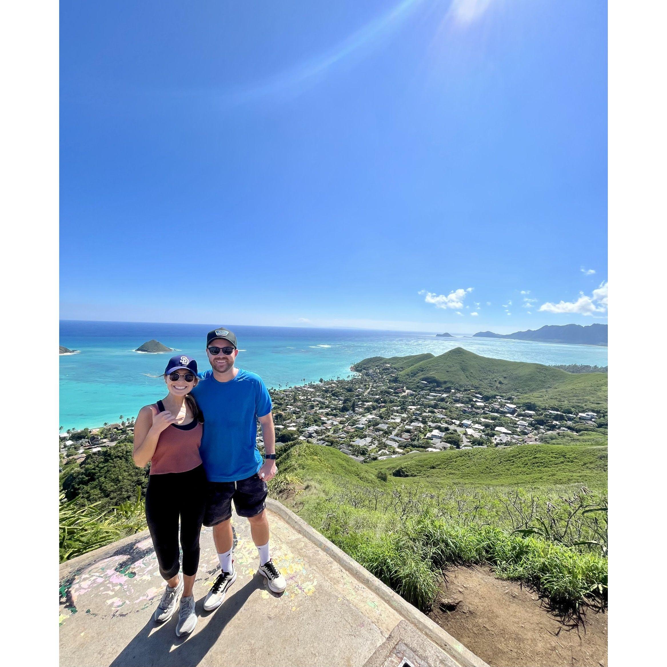Pillbox trail on Oahu