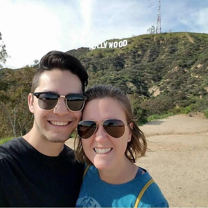 We moved to LA together- March 2017