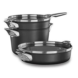 Calphalon® Premier™ Space Saving Hard Anodized Nonstick 5-Piece Supper Club Set