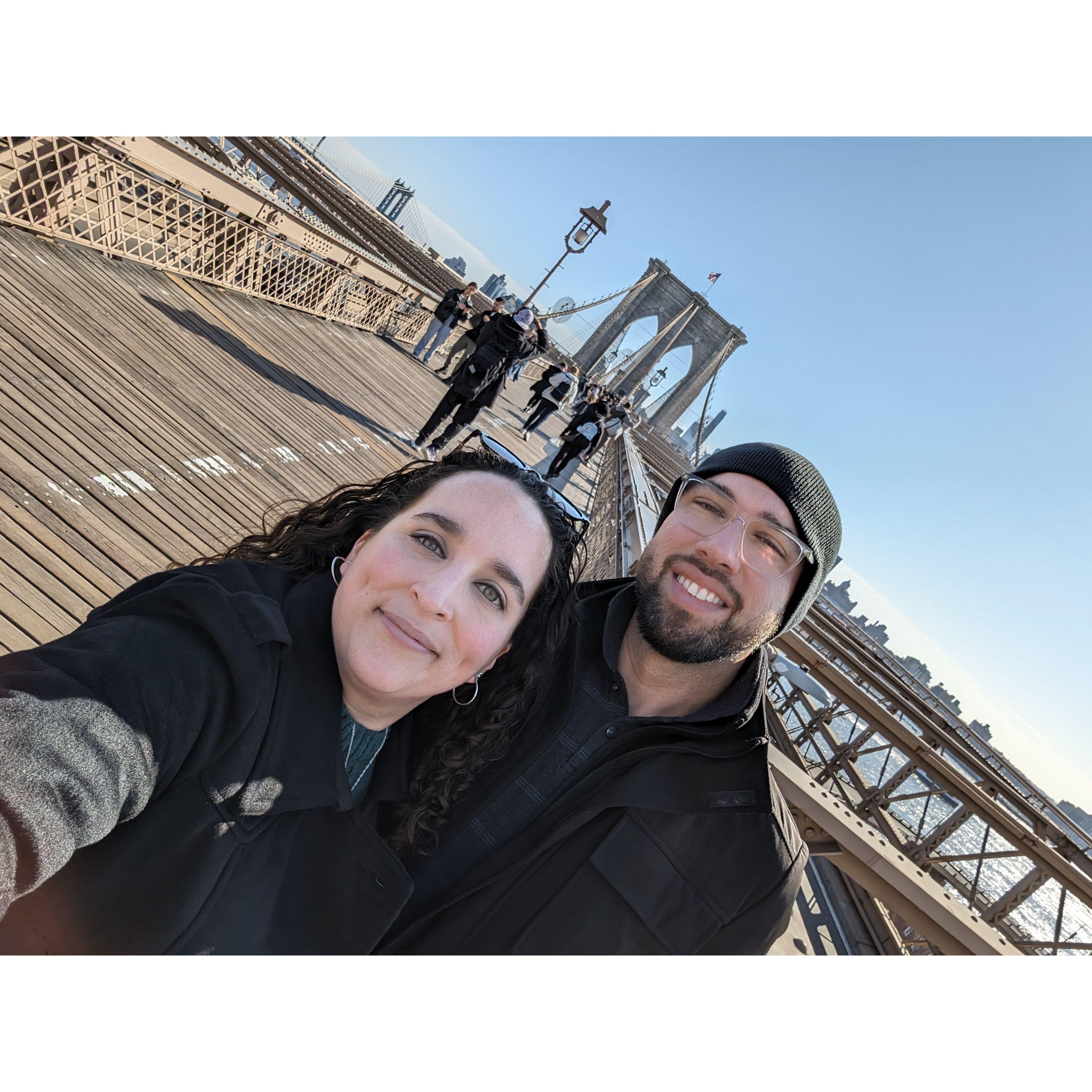 Our first out of state trip was to New York City