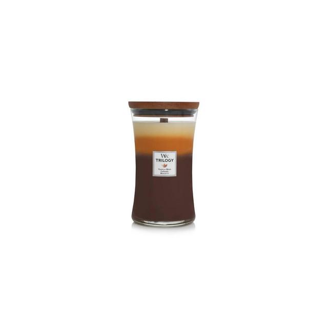 21.5oz Large Hourglass Jar Candle Café Sweets Trilogy - WoodWick