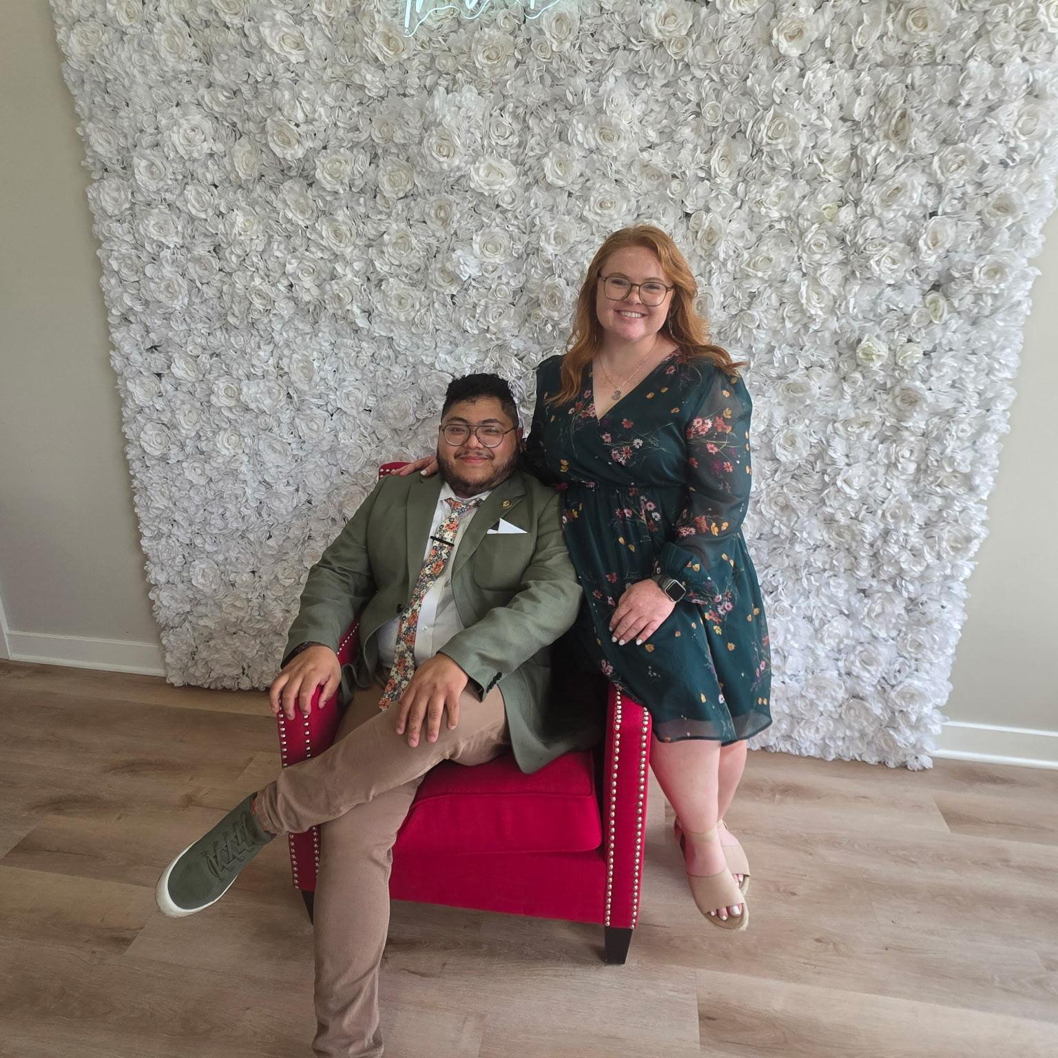 From Marlon’s sister Melanie’s wedding