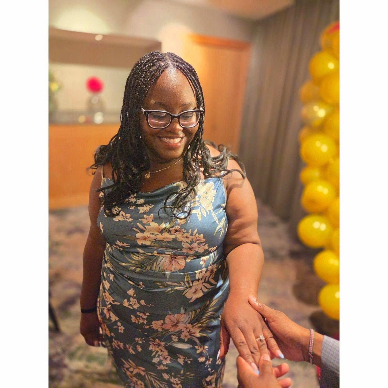 And she said yes!