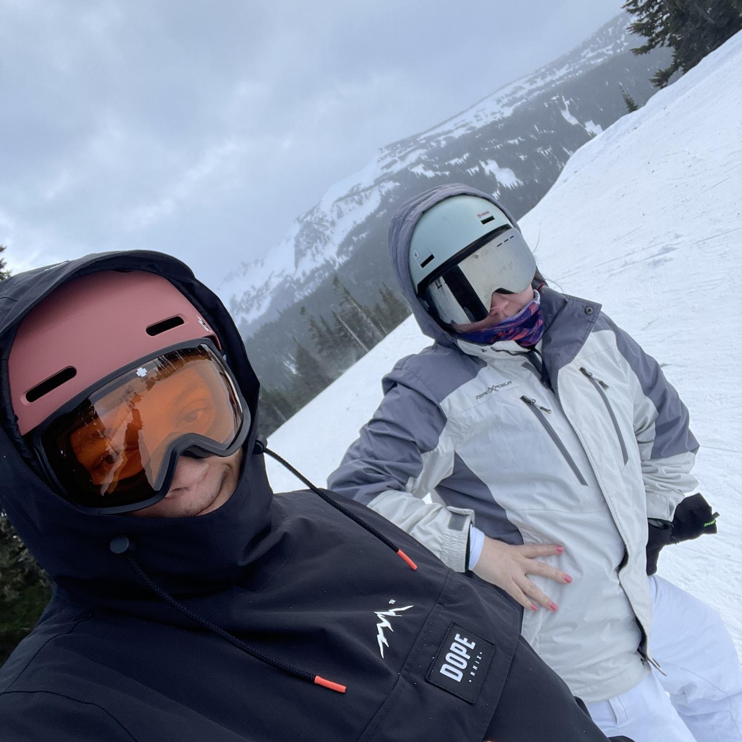 More skiing!