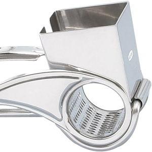 Fantes Rotary Cheese Grater, 18/8 Stainless Steel, The Italian Market Original since 1906