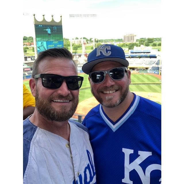 R.J loves the Royals...I will root for them as long as they're not playing the Cardinals