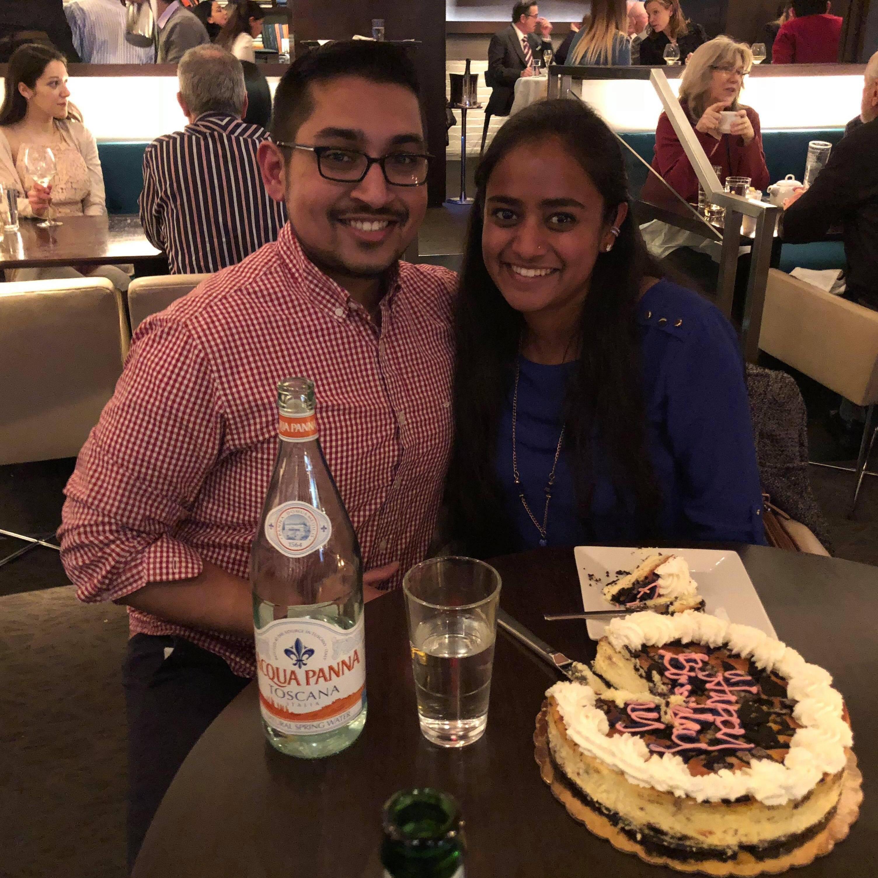 Apparently Obama came here for his birthday as well!