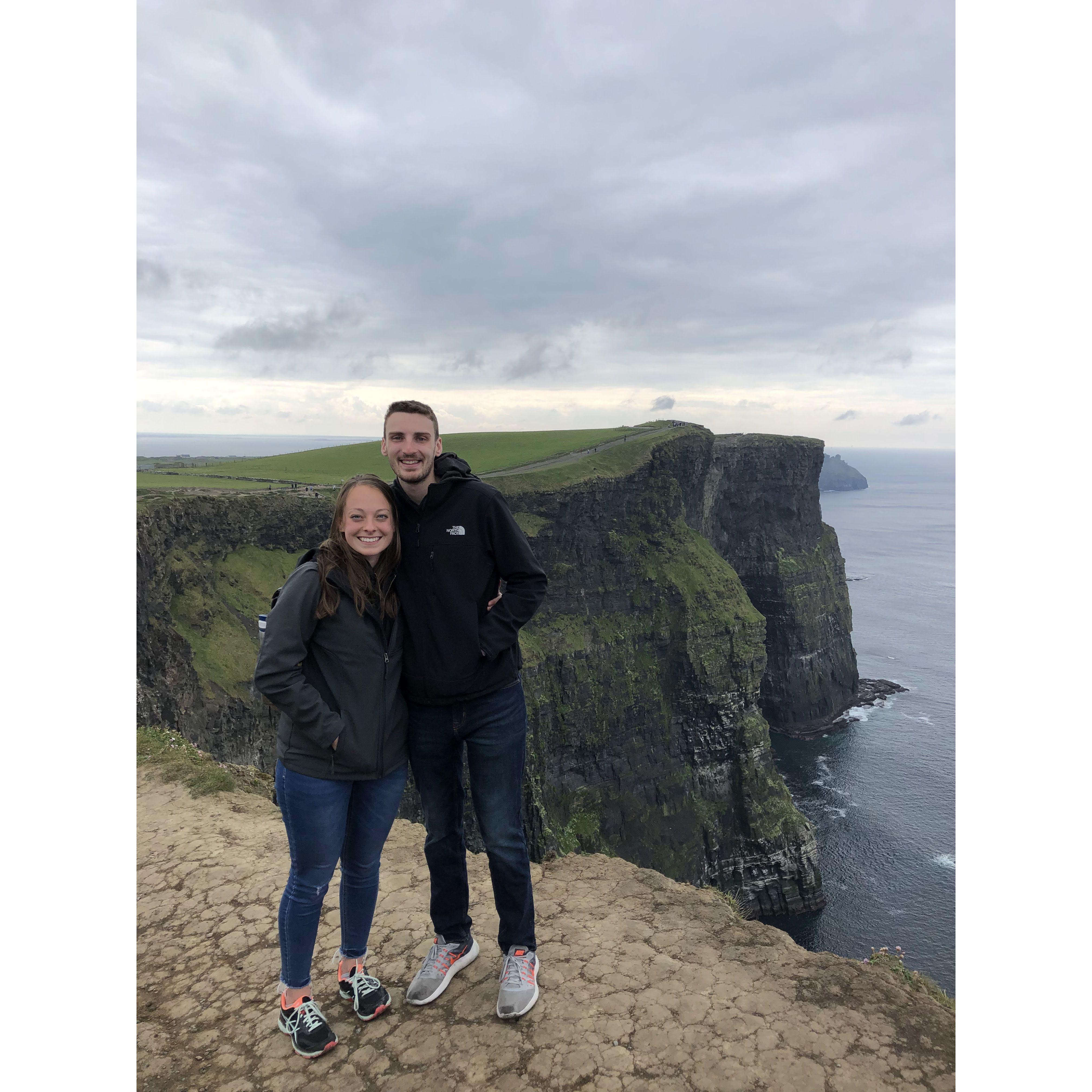 Graeme flew over to Ireland as Anna finished studying abroad... our first international trip together!
