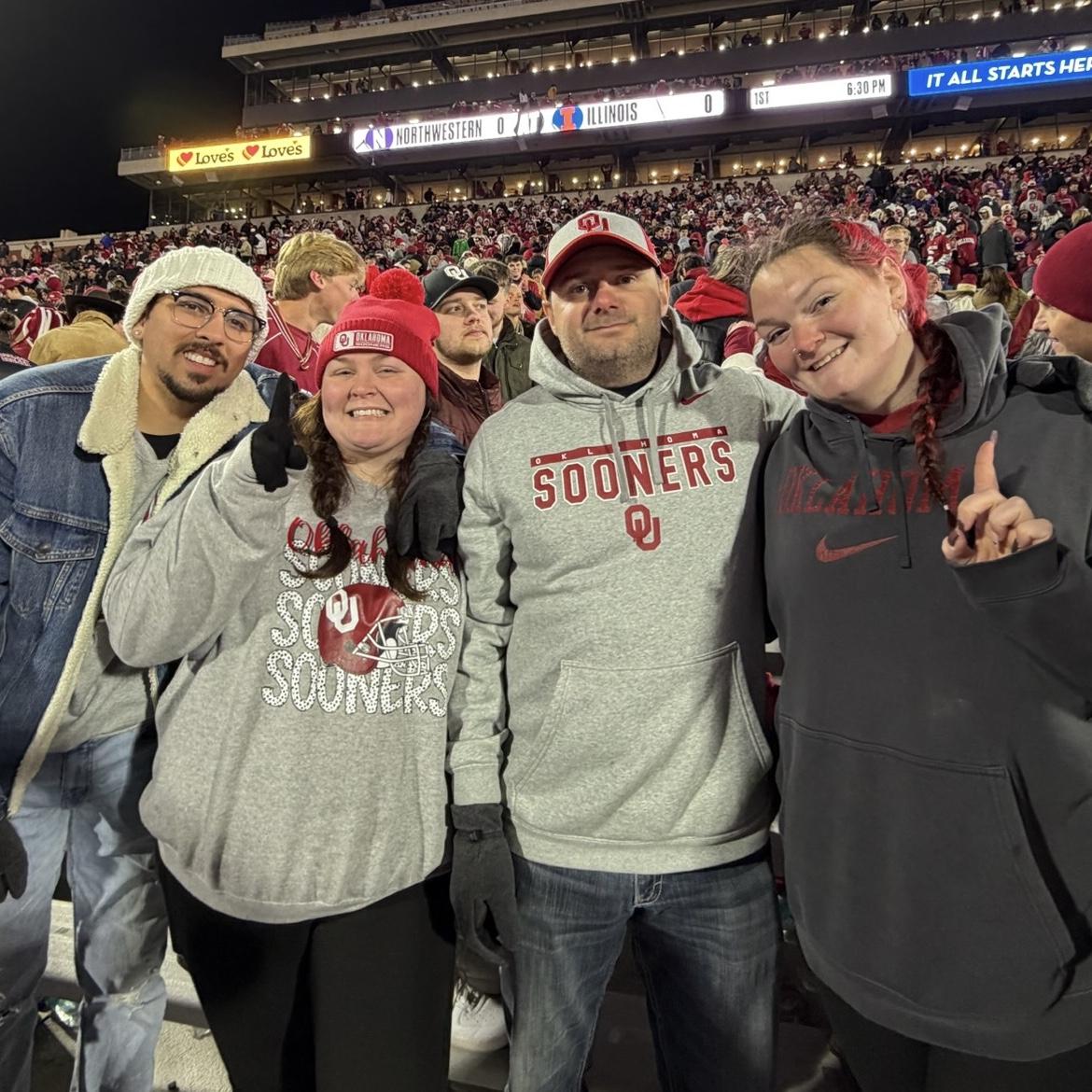 OU vs LSU Game!