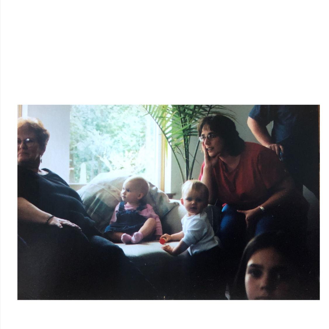 Hayden and Faith as babies together at his Aunt Shellie's! Rhonda (Hayden's mom) found this photo!