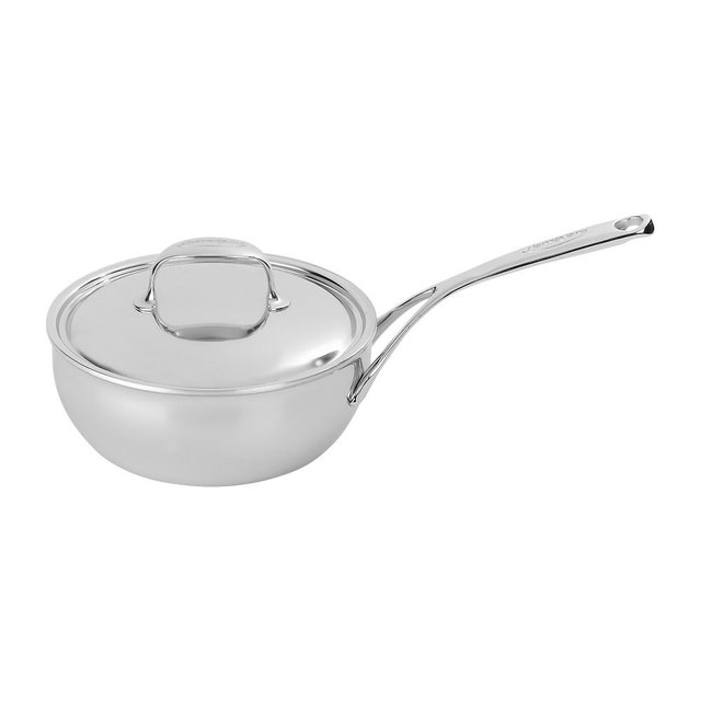Demeyere Atlantis Stainless-Steel Saucier, 2-Qt.
