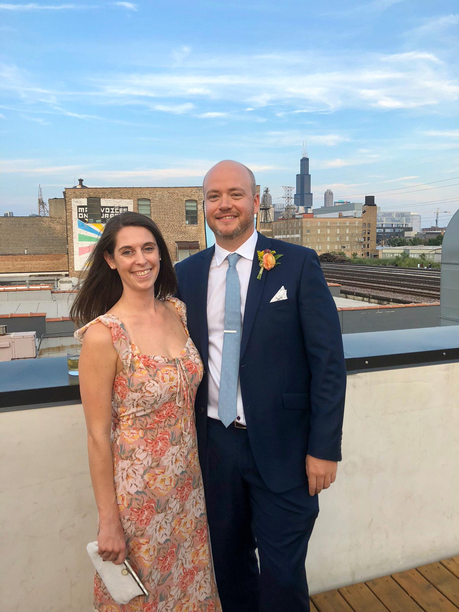 Greg and Lindsey's wedding Chicago Aug 2018