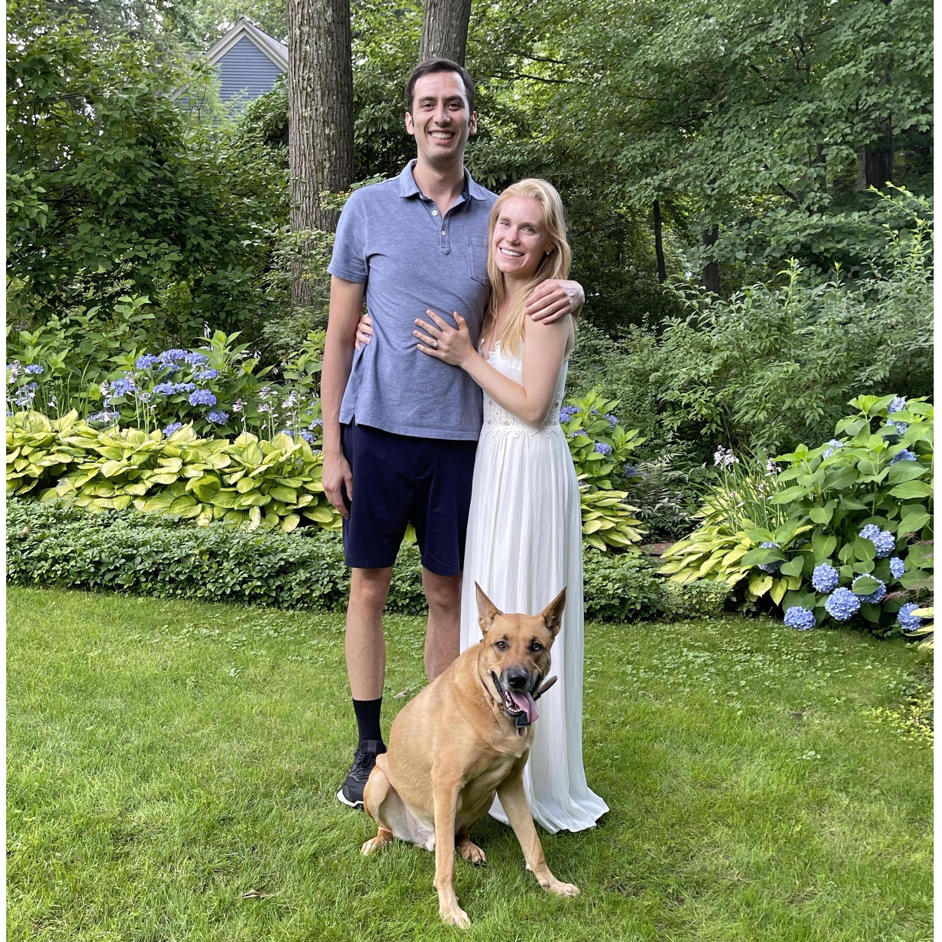 Newly engaged!