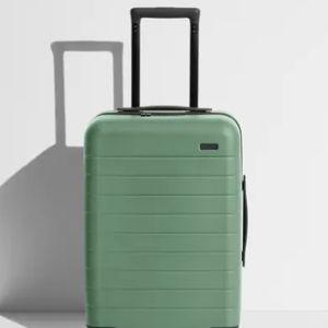 Hard Shell Carry-On Suitcase (Sea Green)