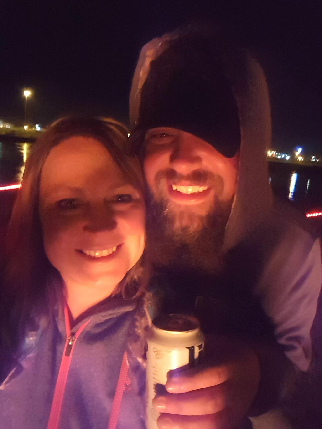 First night we met.