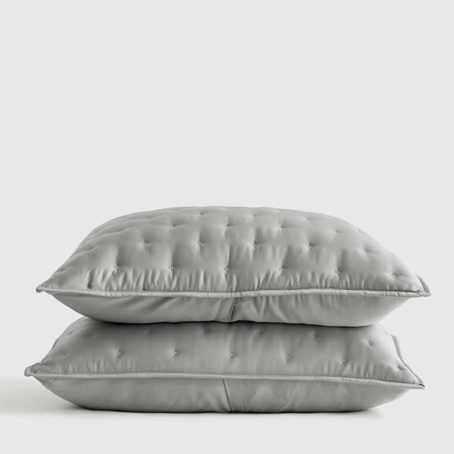 Organic Bamboo Viscose Quilted Sham Set