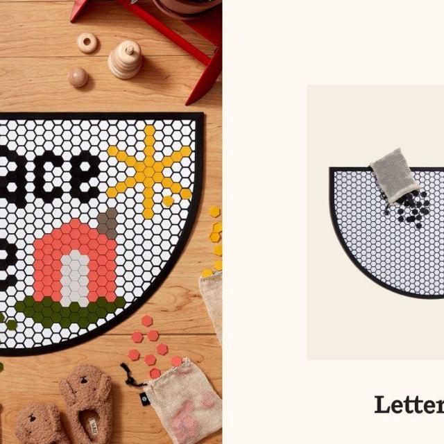 Half Moon Tile Mat