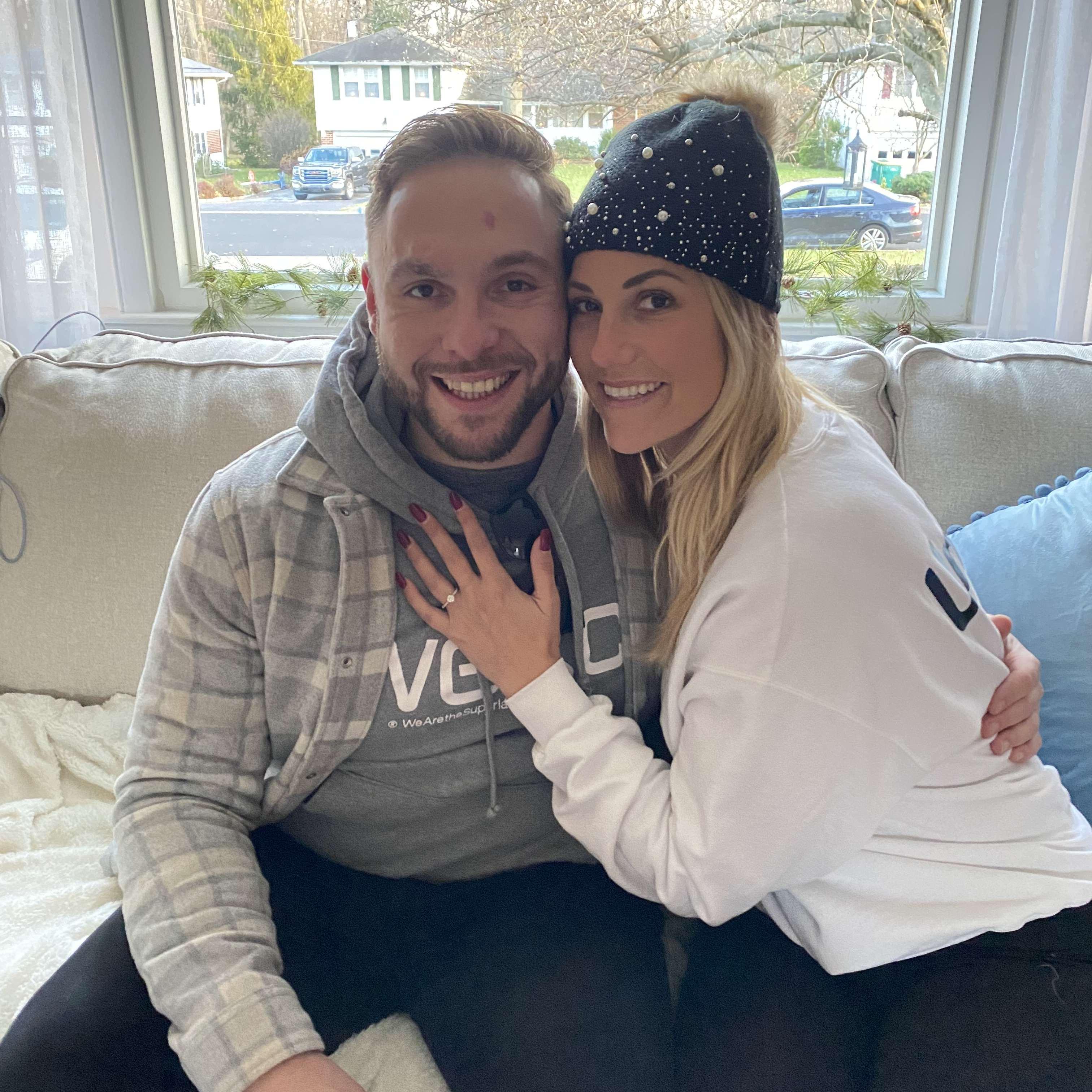 The day we got engaged!