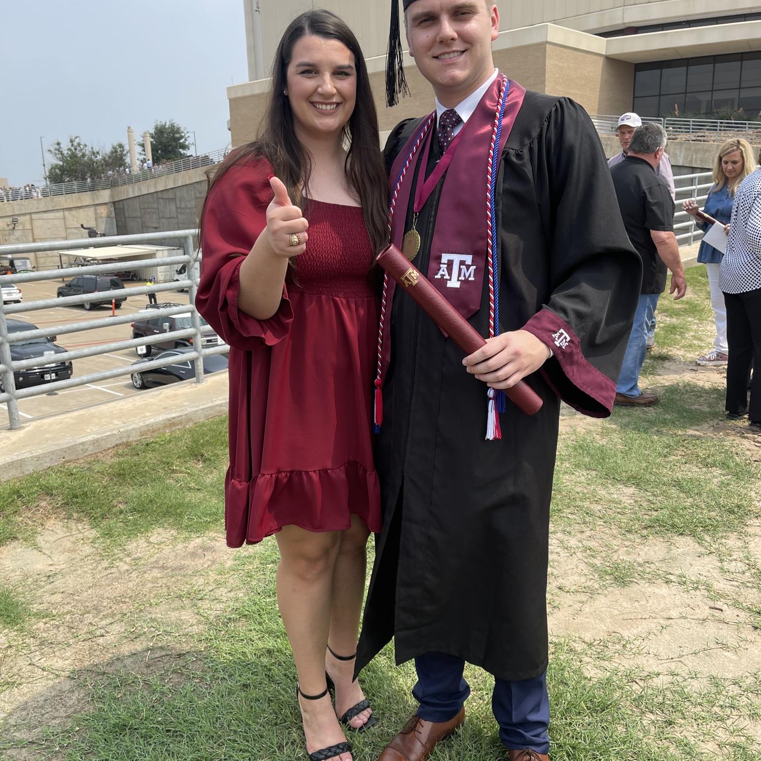 Tyler’s graduation May 2023
