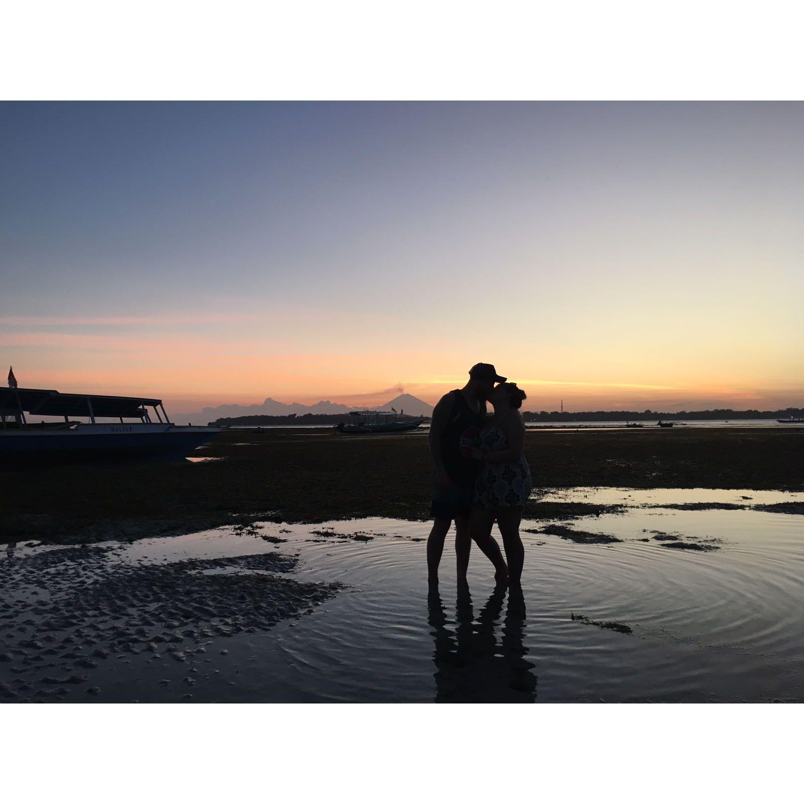 A kind stranger offered to take this photo in Bali, June 2018.