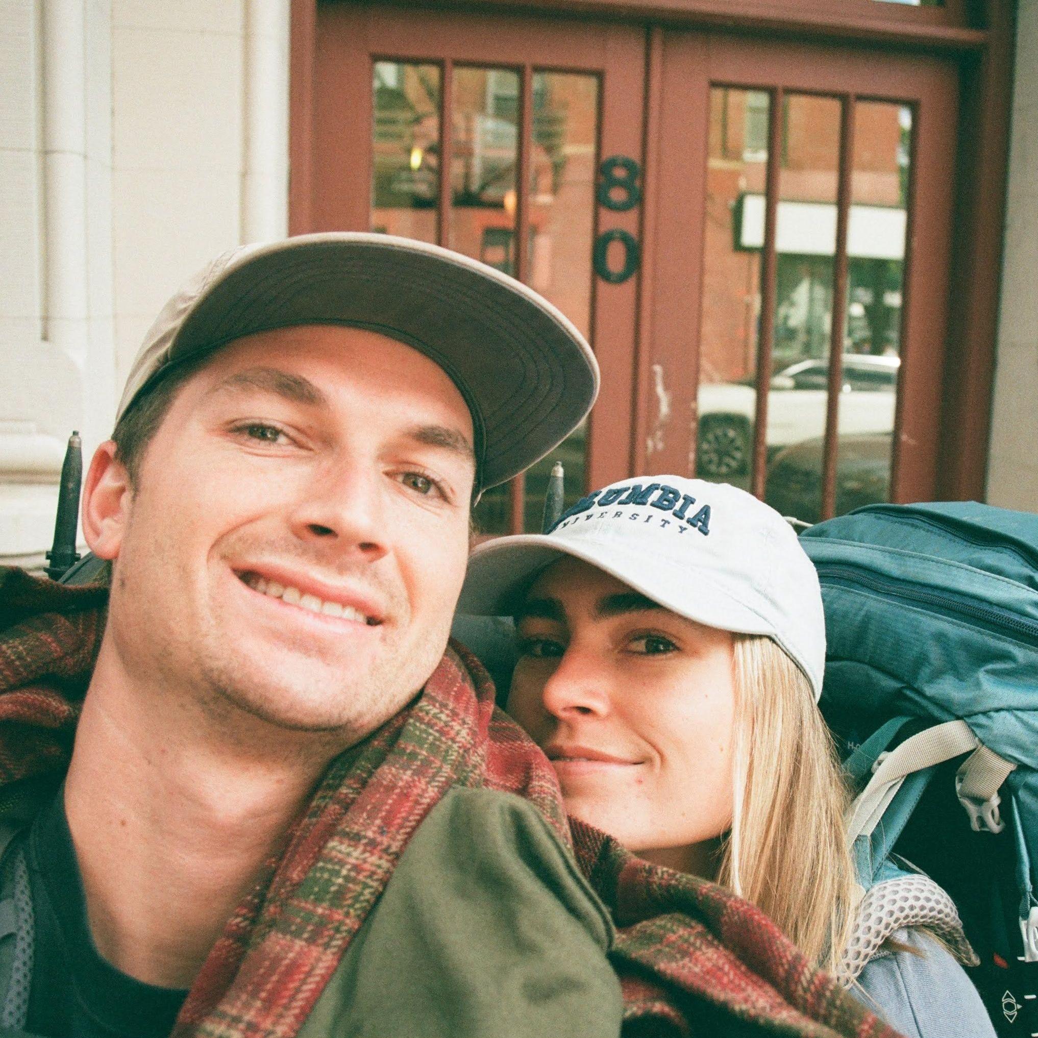 Our first apartment together in Upper West Side, NY