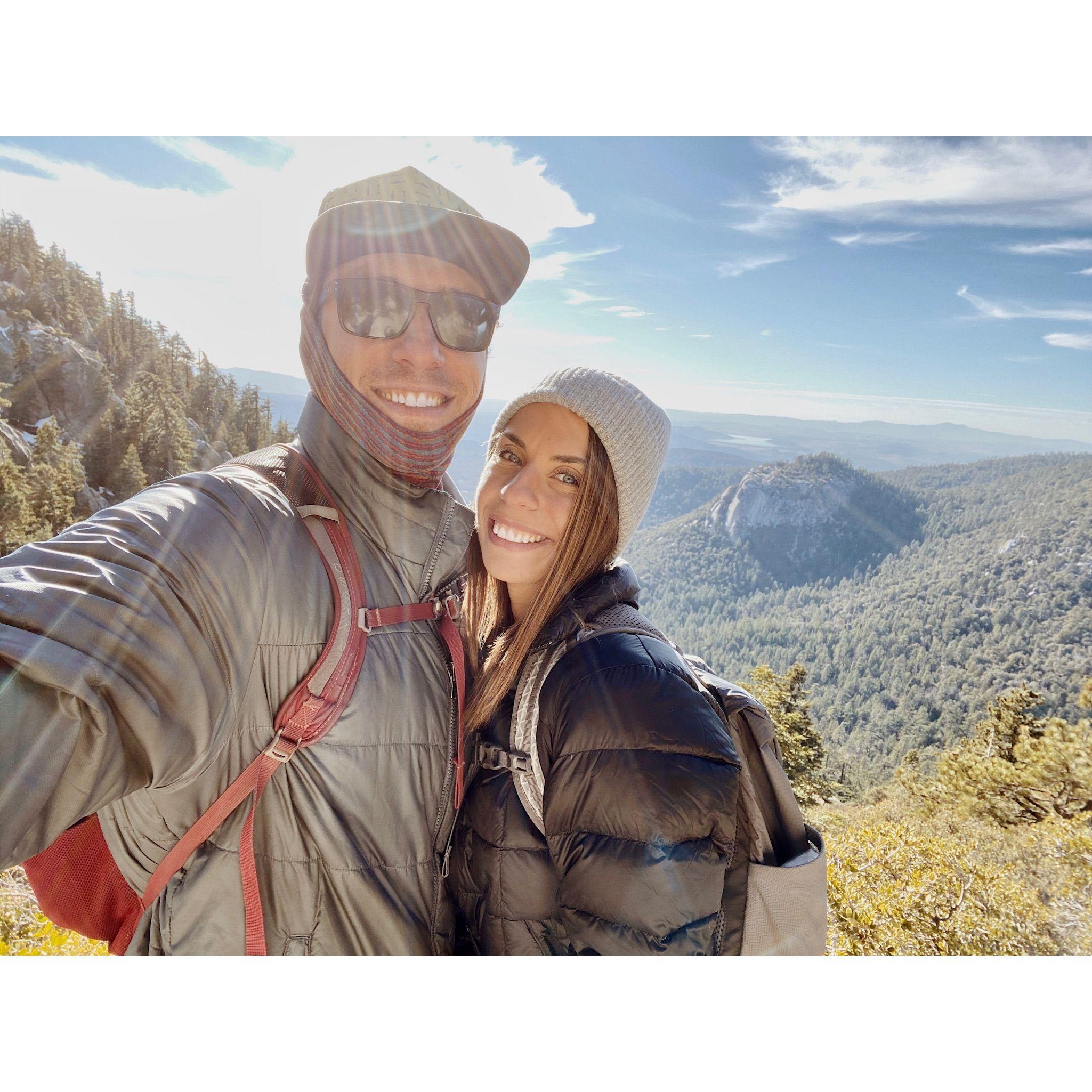 Our first weekend away together in Idyllwild, CA