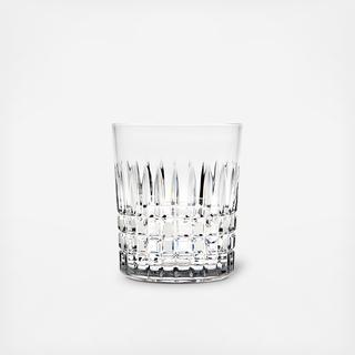 Godinger Tartan Old Fashioned Glass, Set of 4