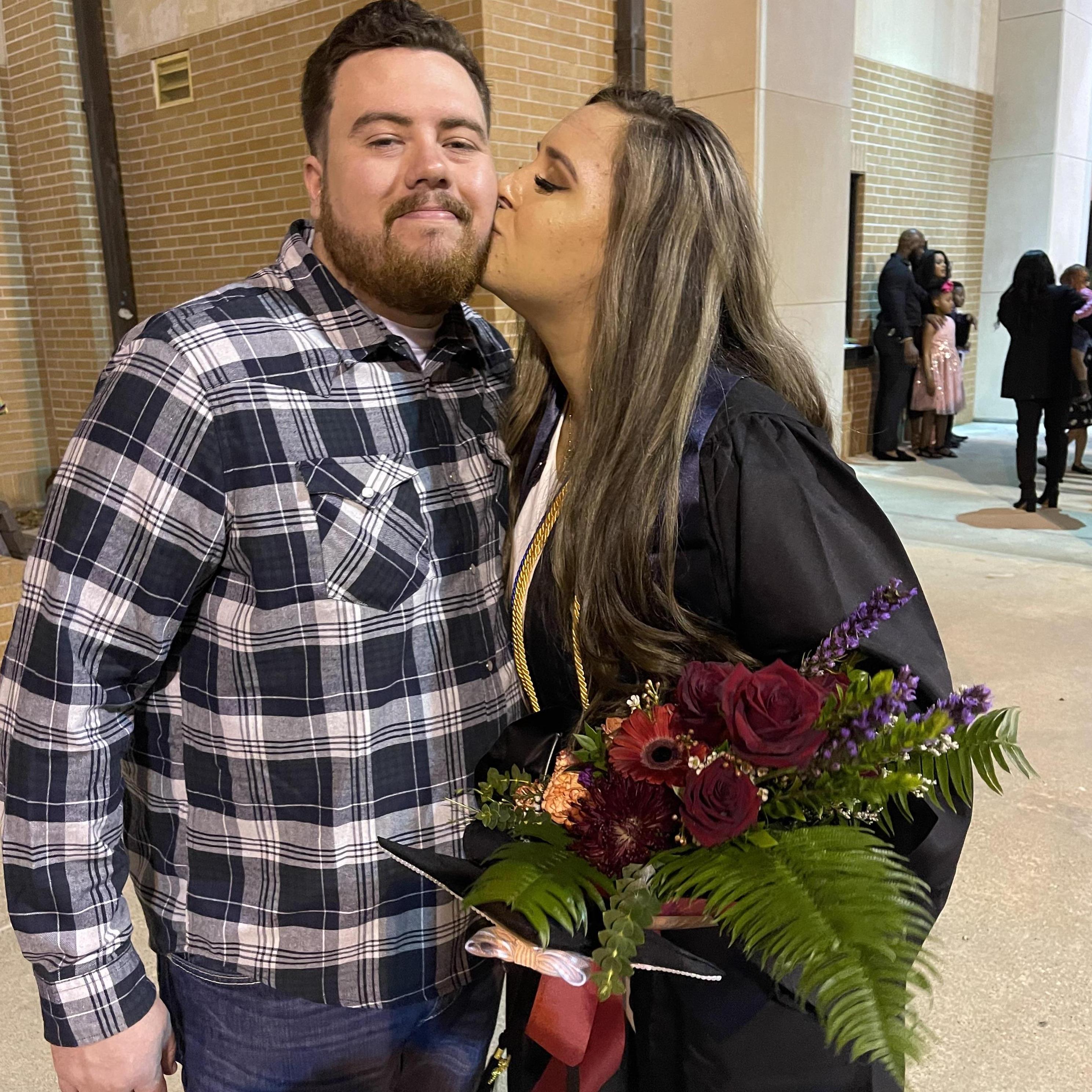 Could not have gotten through nursing school without my biggest supporter.