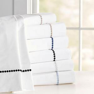 Pearl Organic Sheet Set - Blue, Queen