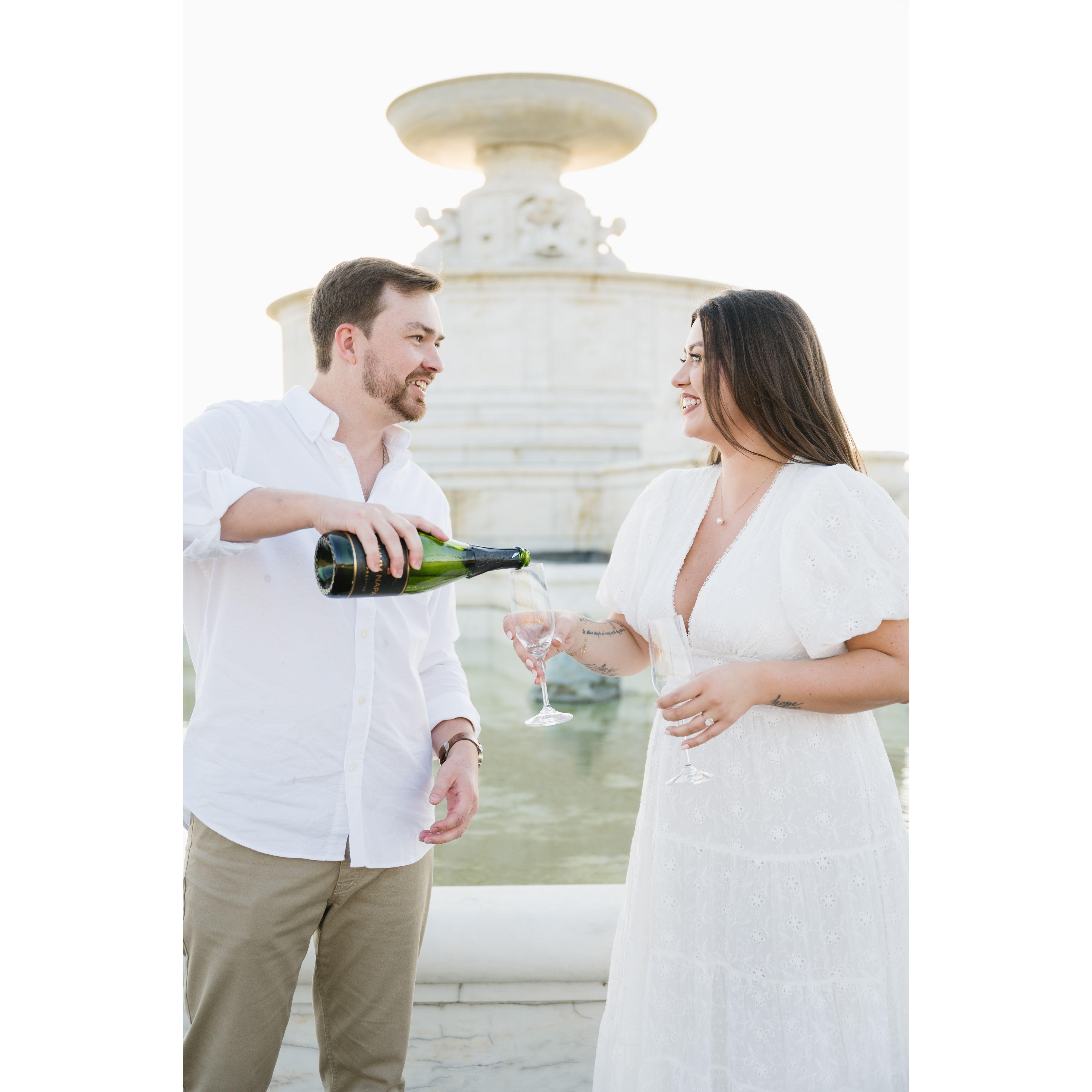 Engagement photos, October 2023