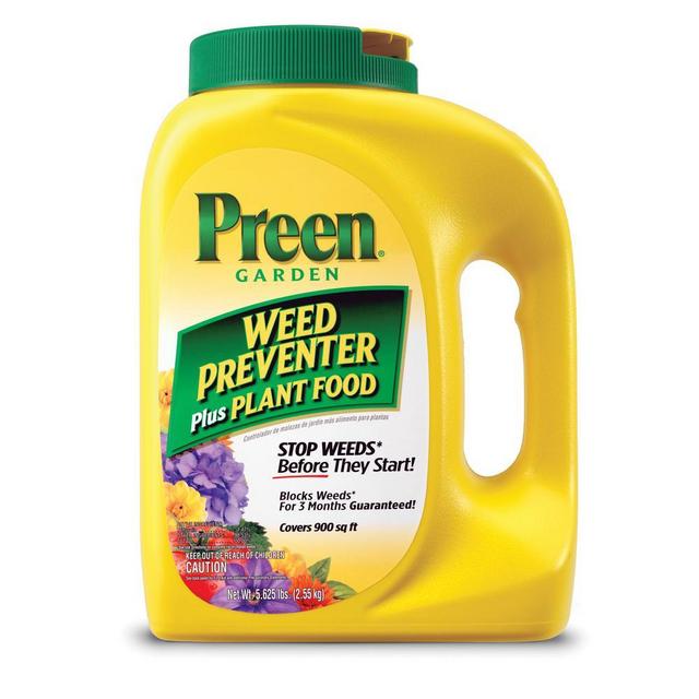5.625 lbs. Garden Weed Preventer Plus Plant Food