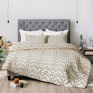 Simple Linear Geometric Shapes Comforter