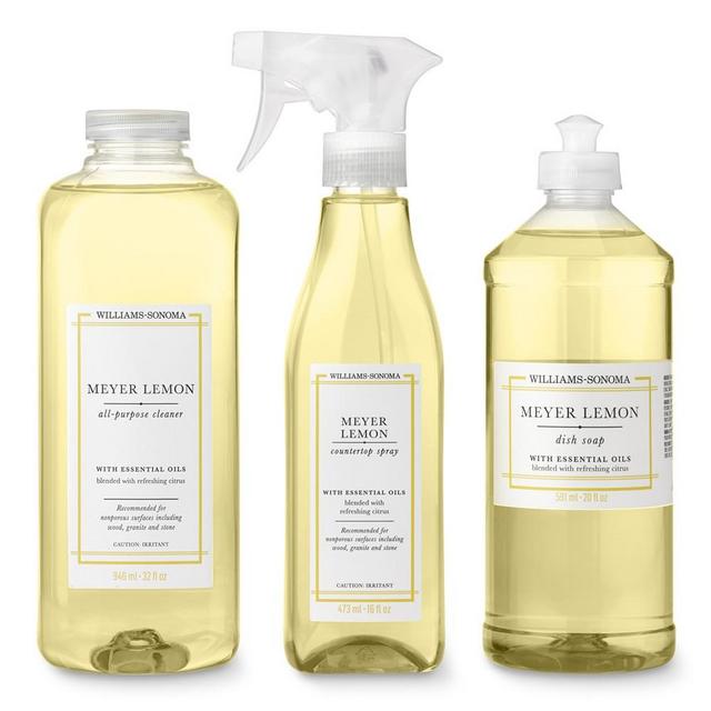 Williams Sonoma Meyer Lemon Cleaning Set