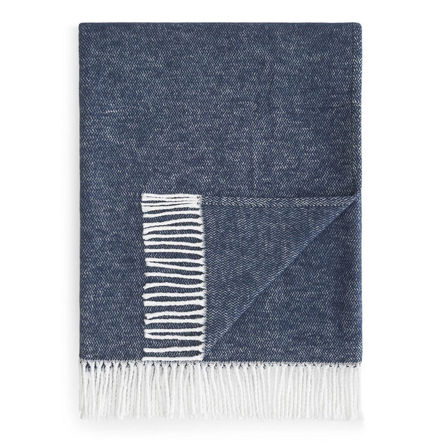 Matouk Pezzo Fringe Throw Blanket