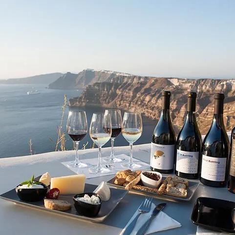 Winery tour in Santorini
