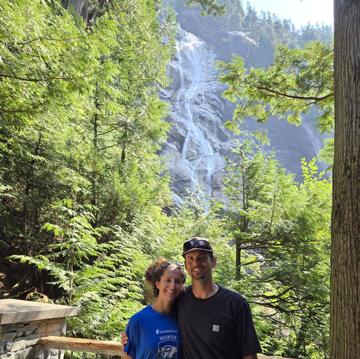 Shannon Falls in Squamish, BC