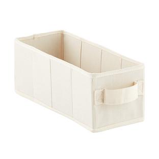 10-Compartment Natural Canvas Hanging Shoe Organizer Drawer