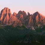 The Dolomites in Val Gardena