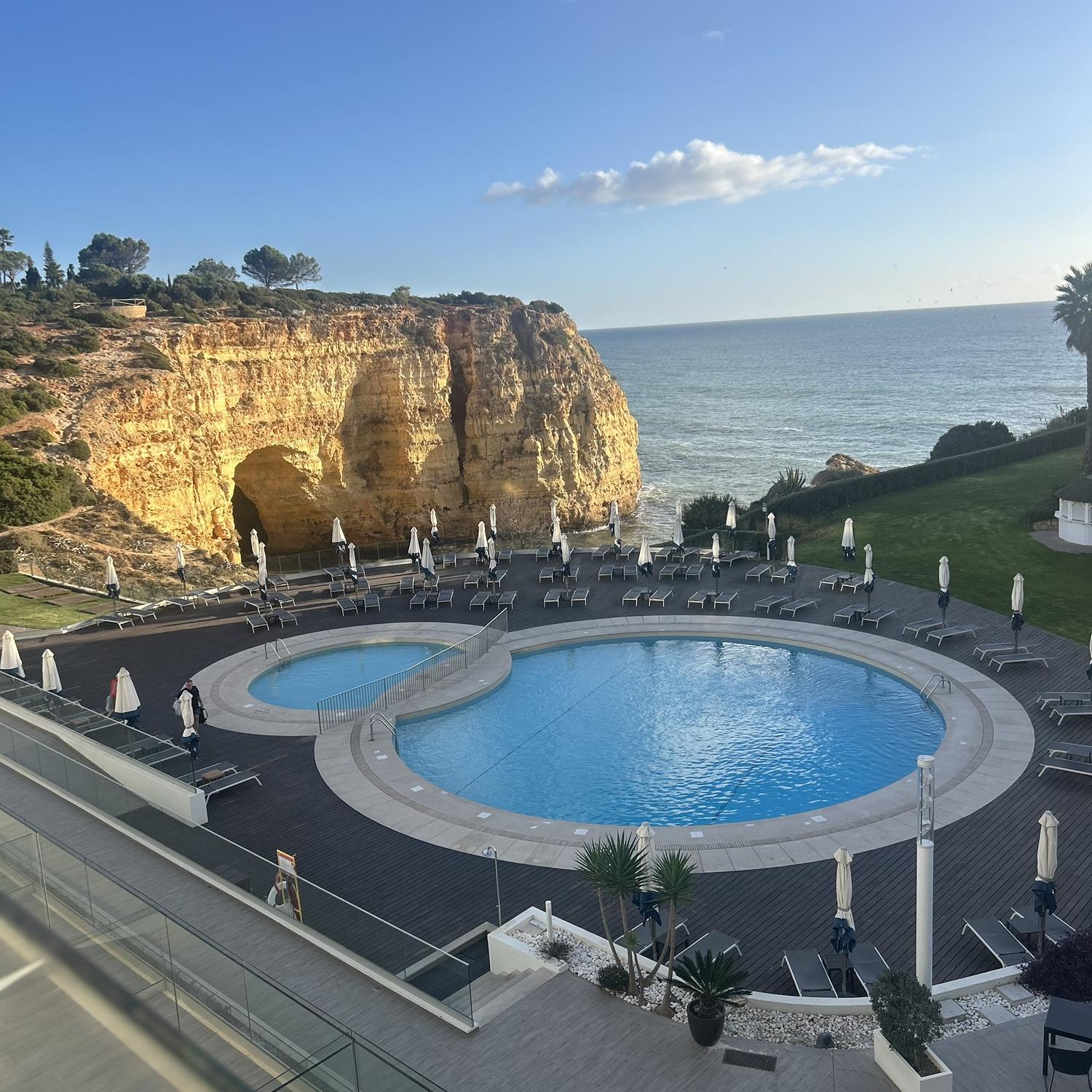 Our wedding venue hotel! Tivoli Carvoeiro in November